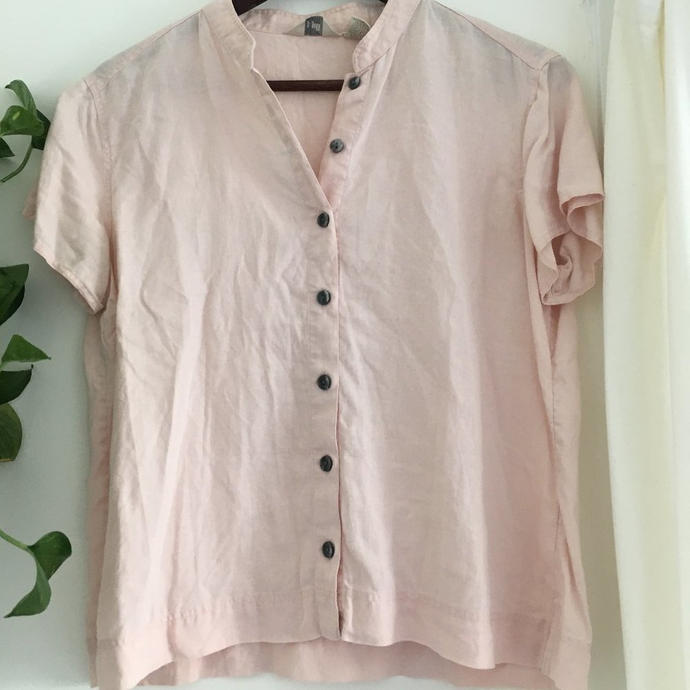 Blush Linen Tunic